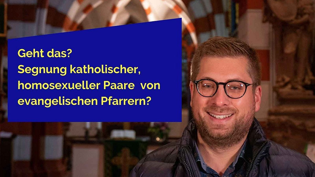 Evangelischer Pfarrer Will Katholische Homosexuelle Paare Segnen