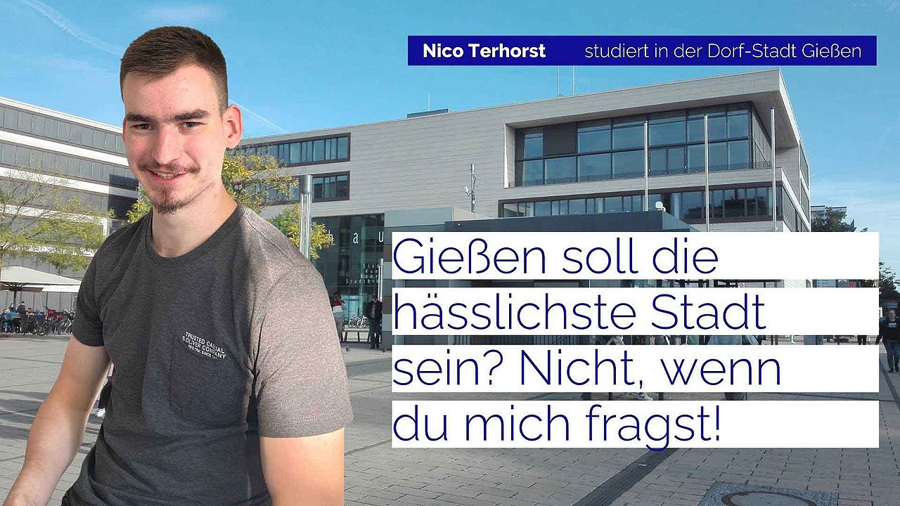Nico studiert gerne in Gießen