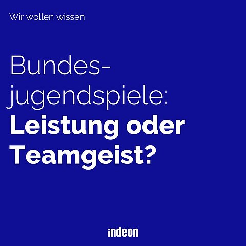 Bundesjugendspiele: Leistung oder Teamgeist?