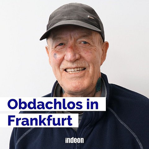 Thomas war obdachlos in Frankfurt und erzählt im Podcast „echt gefragt“ darüber.