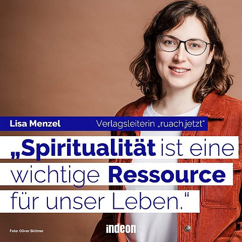 Lisa Menzel leitet den Verlag „ruach.jetzt“