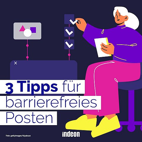 3 Tipps für barrierefreies Posten