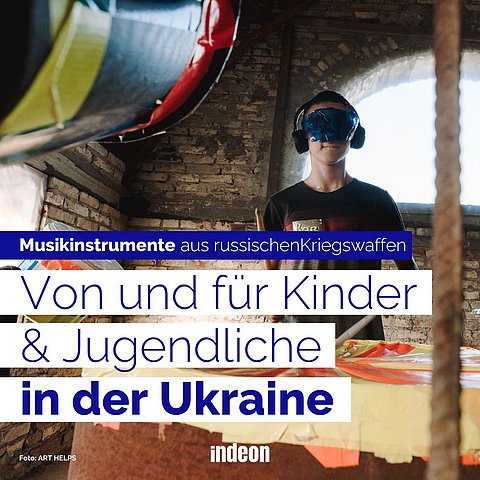 Von und für Jugendliche und Kinder in der Ukraine